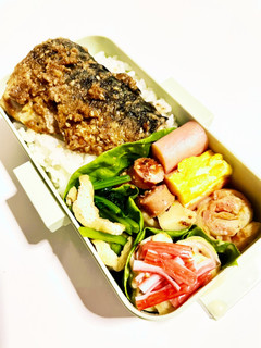 塩サバの味噌マヨ照り焼き弁当-レシピのメイン写真