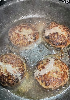 豆腐入りハンバーグ(チーズin)-レシピのメイン写真