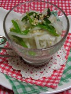 大根とほうれん草のナムル-レシピのメイン写真