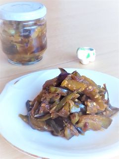 美味・美味・XO醤でなすの佃煮♪-レシピのメイン写真