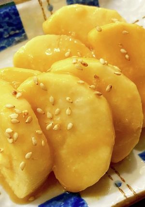 無限長芋にんにく味噌漬け-レシピのメイン写真