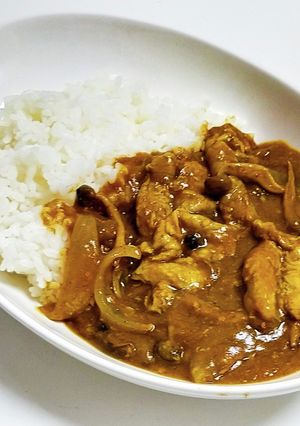 鶏皮カレー-レシピのメイン写真