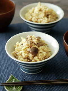 簡単!きのこと塩昆布の炊き込みご飯-レシピのメイン写真