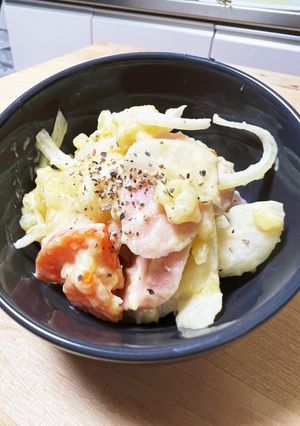 調味料３つ！！懐かしいポテトサラダ-レシピのメイン写真