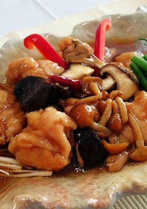 鶏ときのこのうま煮-レシピのメイン写真
