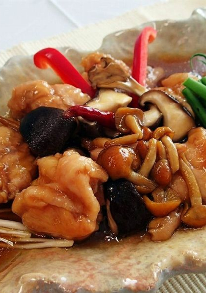 鶏ときのこのうま煮-レシピのメイン写真