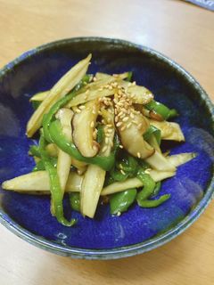 ごぼう・椎茸・ピーマン☆きんぴら-レシピのメイン写真