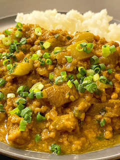 調理時間8分!レンチン麻婆茄子カレー-レシピのメイン写真
