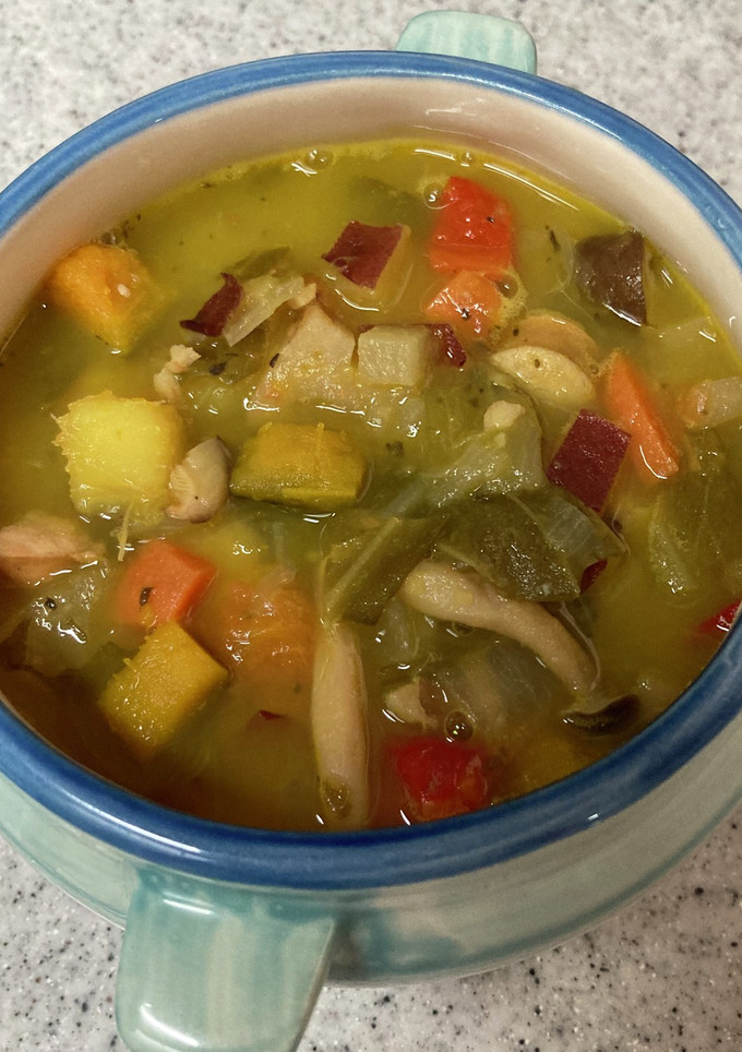 かぼちゃとさつまいもの野菜たっぷりスープ-レシピのメイン写真