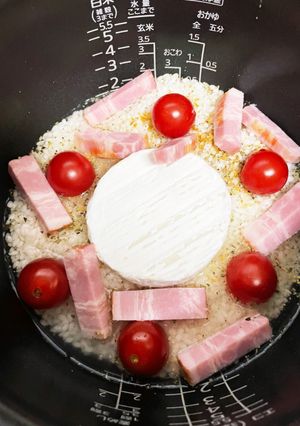 カマンベールどーん炊き込みご飯-レシピのメイン写真