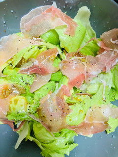柚子胡椒と麺つゆのサラダ-レシピのメイン写真