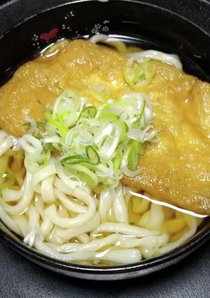 思い出の味☆きつねうどん-レシピのメイン写真
