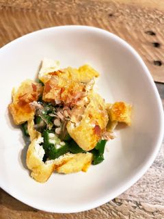 ♡オクラと油揚げのすだち和え♡-レシピのメイン写真