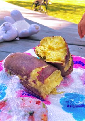 レンジで焼き芋-レシピのメイン写真