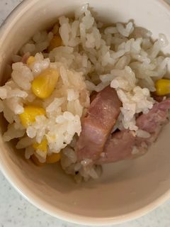 ベーコンとコーンの炊き込みご飯-レシピのメイン写真