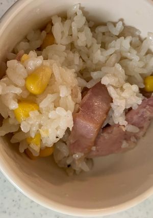ベーコンとコーンの炊き込みご飯-レシピのメイン写真
