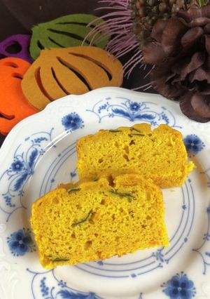 かぼちゃの米粉ケーキ-レシピのメイン写真