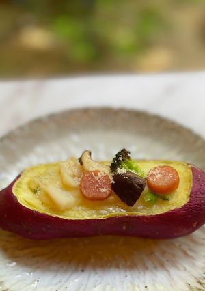 丸ごとさつま芋グラタン-レシピのメイン写真