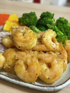 油不使用♪スパイシーシュリンプ-レシピのメイン写真