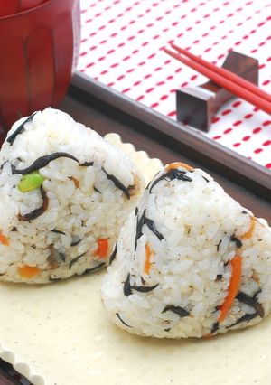 ひじきのパルメおにぎり-レシピのメイン写真