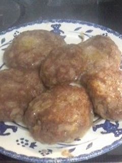 オーブンで♪味付きハンバーグ-レシピのメイン写真