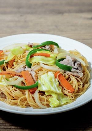 醤油香る細焼きそば-レシピのメイン写真