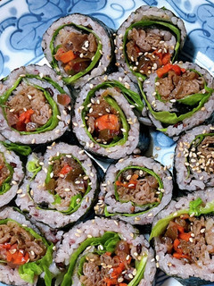 キンパ風海苔巻き-レシピのメイン写真