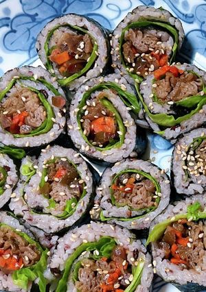 キンパ風海苔巻き-レシピのメイン写真