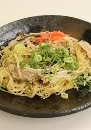 簡単!屋台の味 博多風豚骨焼きラーメン-レシピのメイン写真