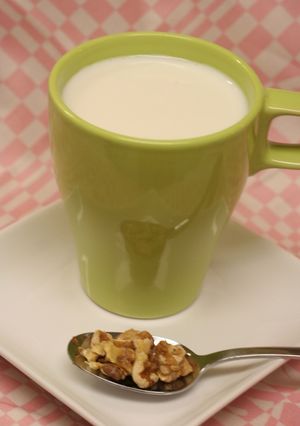 ♫ホッとはにーくるみるく♬-レシピのメイン写真