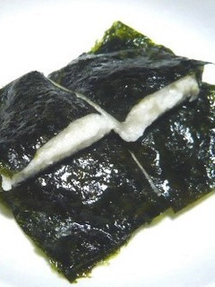 ヤマトイモの韓国のり風味焼き-レシピのメイン写真