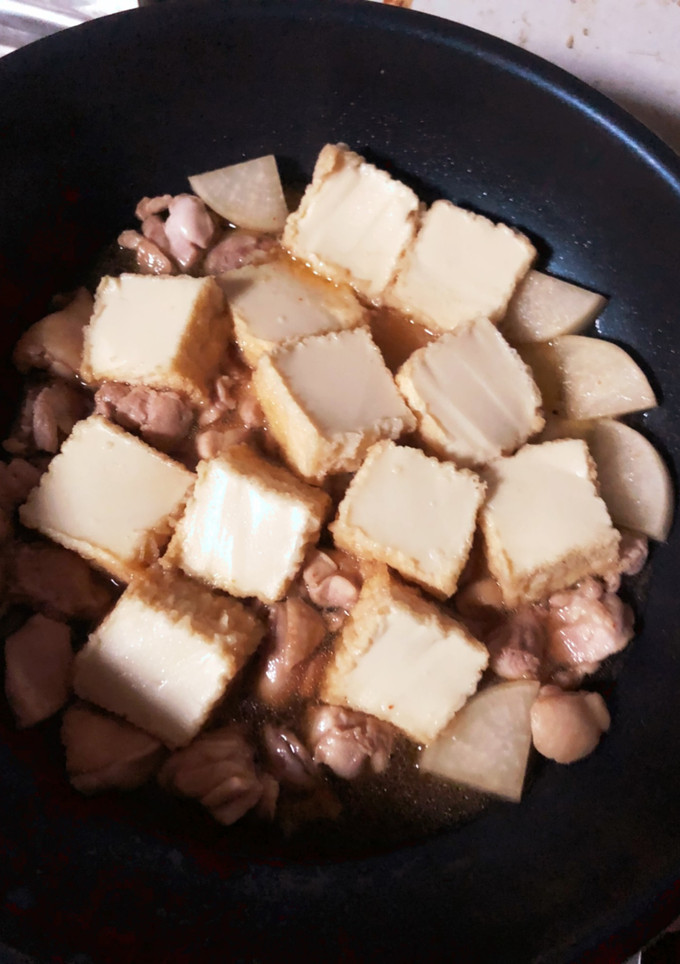 厚揚げと鶏モモと大根の煮物-レシピのメイン写真