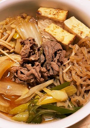 煮るだけほっこり♡肉豆腐-レシピのメイン写真