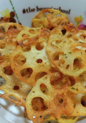 エアフライアーで蓮根チップ-レシピのメイン写真