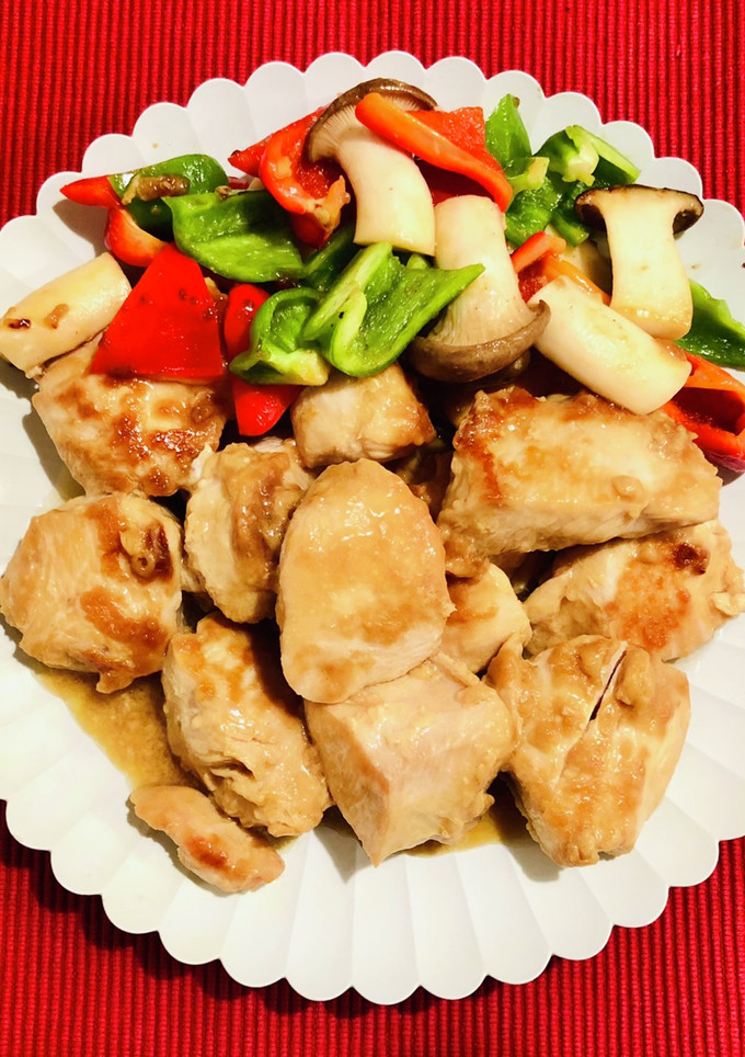 鶏胸肉の照りマヨしょうが焼き-レシピのメイン写真