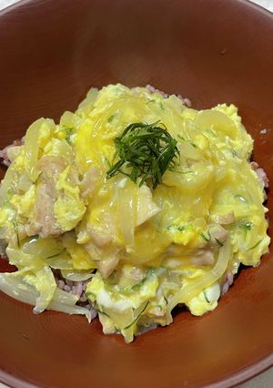 シソ入り親子丼-レシピのメイン写真