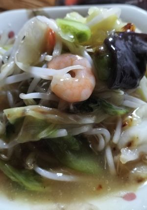 厨房ばあばぁ！インスタント餡掛け丼。-レシピのメイン写真