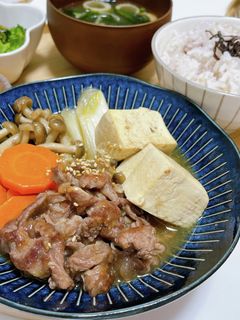 牛こまのすき煮-レシピのメイン写真
