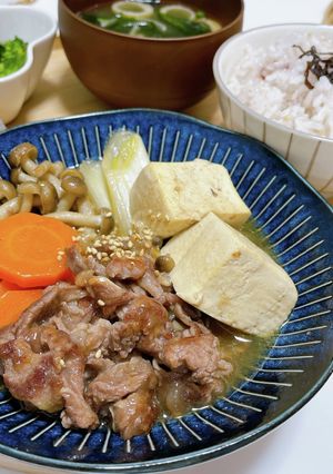 牛こまのすき煮-レシピのメイン写真