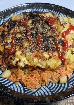 スパニッシュ・オムライス-レシピのメイン写真