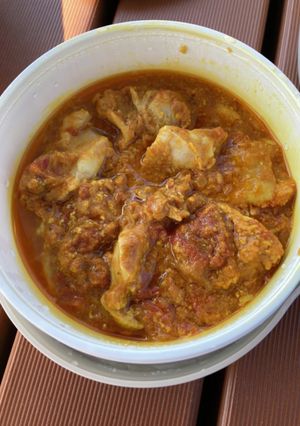 レンチンでチキンカレー-レシピのメイン写真