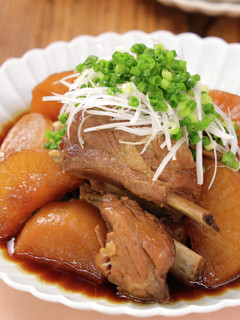 ご飯がすすむ!スペアリブと大根の生姜煮-レシピのメイン写真