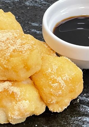 レンジで簡単！豆腐と片栗で柔らか豆腐餅！-レシピのメイン写真