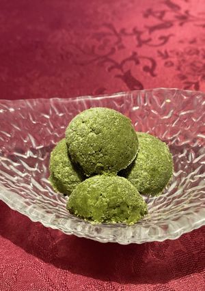 苺＆抹茶＆ジンジャースノーボール-レシピのメイン写真