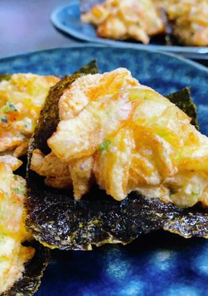 【カニカマの磯いそ揚げ】-レシピのメイン写真