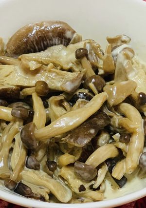 マヨなめたけ(しめじ・舞茸・椎茸)-レシピのメイン写真