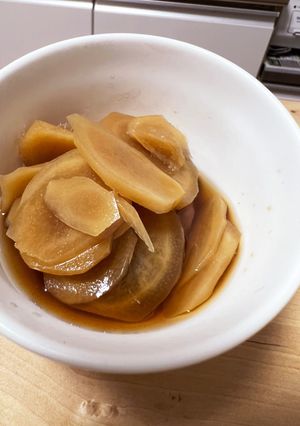 前のレシピより超簡単!新生姜の甘煮-レシピのメイン写真