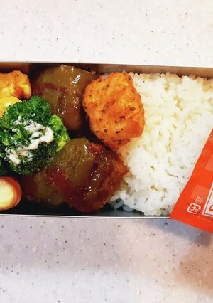 高校生弁当覚え書き72　ピーマン肉詰め-レシピのメイン写真