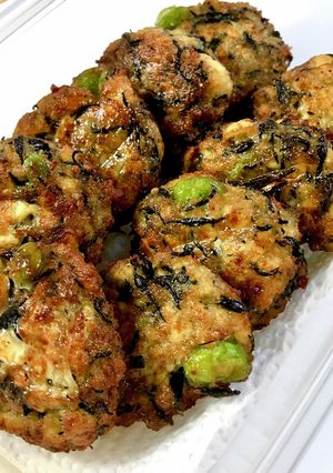 ひじきと枝豆の豆腐ナゲット-レシピのメイン写真