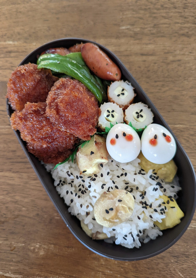 JK☆旬★栗ご飯弁当♪-レシピのメイン写真